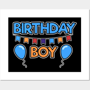 Birthday Boy Funny Sweet Gift Present for Bday Party Big Shirt Posters and Art